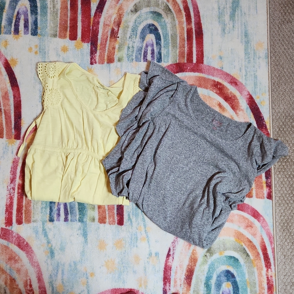 Lot of 2 Maternity Shirts